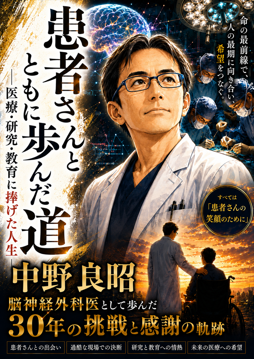 患者さんとともに歩んだ道 出版準備中の表紙