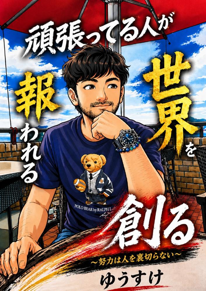『頑張ってる人が報われる世界を創る』の表紙